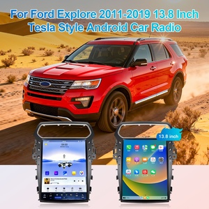13.8 Inch Touch Screen Android Car Radio Auto Head Unit Monitor Navigation Carplay Multimedia Player for Ford Explorer 2011 2019 - Product Image 4