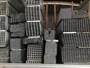 Đen cán nóng mạ kẽm hình chữ nhật rỗng phần thép carbon Q235 ASTM tiêu chuẩn kết cấu thép ống - Product Image 5