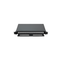 Untuk Kotak Terminal Serat Optik Teleskopik 24 Port 48 Core LC/OM2 Peralatan Panel Patch Kabel Sambungan