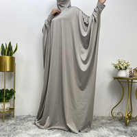 Jilbab une pièce Ramadan, vêtement de prière musulman, hijab, robe à capuche, abaya couvrante, robe islamique, robe modeste Dubaï, caftan