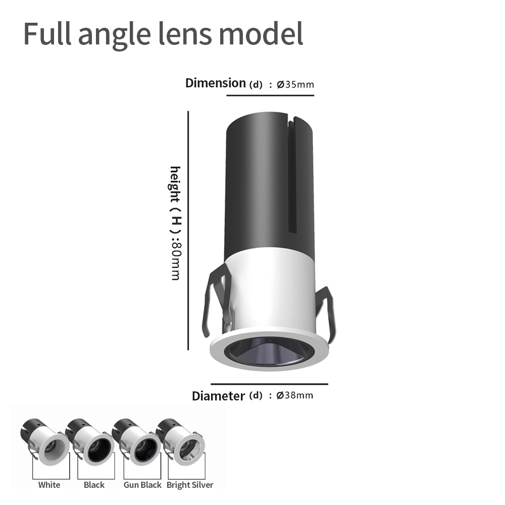 5-7W (Diamètre d'ouverture 35mm)