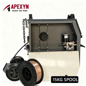 APEXYN MIG275 轻型工业焊机 MIG 220V 单相 0.8-1.0mm 焊丝直径 气体/无气 CO2 Soldadora MIG - Product Image 2