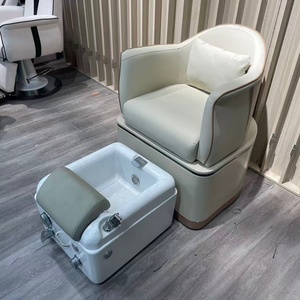 <span class=keywords><strong>Fauteuil</strong></span> de manucure et pédicure haut de gamme avec bain de pieds, électrique et inclinable, pour extensions de cils, avec massage du dos - Product Image 5