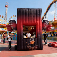 Tente gonflable géante personnalisée, modèle de maison, kiosque commercial, événement extérieur, exposition, publicité, bâtiment gonflable pour événements