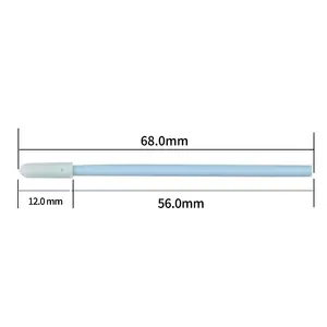 Pluisvrij Antistatisch Handvat Sponsreiniging Cleanroom Schuim Esd Wattenstaafje