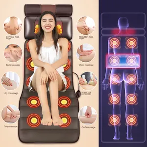 Lage Prijs Groothandel Opvouwbare Opslag Kneden Vibratie Massage Machine Matras Kussen Voor Lichaam Voor Pijnverlichting