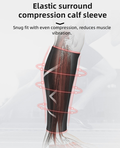 Protège-tibias de compression confortables en néoprène pour jeunes, avec fermeture à boucle réglable, pour le basketball, le football et la course en extérieur - Product Image 5