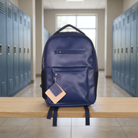 Sac fourre-tout multifonctionnel en coton Liviya modèle 185 avec compartiment pour ordinateur portable, organiseur/agenda, housse en tissu imprimée offset