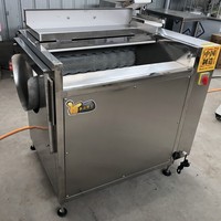 Machine à laver multifonctionnelle pour le manioc Système de lavage commercial des pommes de terre