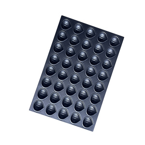 Molde para Pastel y Muffins, 40 Cavidades, Forma de Castaña, Antiadherente, para Hornear en Horno (Negro) - Product Image 3