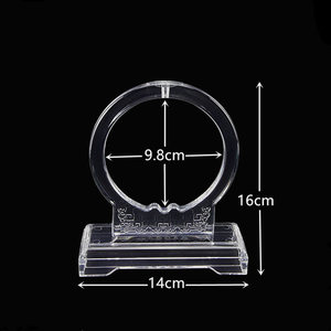 Support de présentation de bijoux pour pendentif, style rétro en acrylique, double couche, origine Wenzhou - Product Image 4