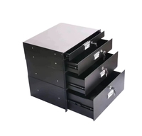 Armoire de montage en rack pour DVR CCTV XYY, tiroir 1U 2U 3U 4U 19 pouces avec serrure