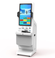 Kiosque d'auto-enregistrement hospitalier, kiosque d'impression de documents A4, kiosques de paiement sans argent liquide avec imprimante A4, imprimante thermique