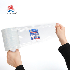 Film étirable d'isolation électrique à usage général Yalanpack, film industriel souple transparent en LLDPE, résistant à l'humidité, film étirable manuel - Product Image 1