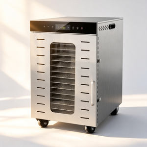 Déshydrateur alimentaire commercial à air chaud, déshydrateur alimentaire industriel pour fruits et légumes - Product Image 1