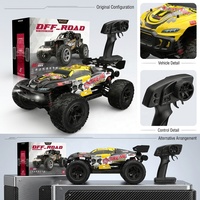 HBAOCH Professional 9202E 1/10 Voiture RC tout-terrain 4x4 Monster Truck pour la course sur roche, boue et sable, jouet télécommandé pour enfants