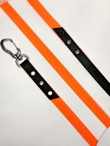 Venta al por mayor de lujo de moda ajustable suave PVC perro <span class=keywords><strong>Collar</strong></span> etiqueta de nombre impermeable manos libres hebilla Correa patrón sólido remache mascotas - Product Image 4