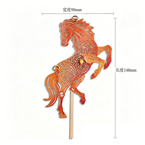Hot Sale Durable Zinc Alloy Metal <b>Bookmark</b>, Gradient Chinese Style Hollow Craft Luxury Reading <b>Gift</b> Wholesale Low MOQ - Product Image 2