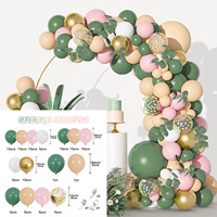 Baby Shower sexe révéler décorations rose et bleu ballons arc Kit fête fournitures garçon ou fille Revelacion Genero toile de fond 131