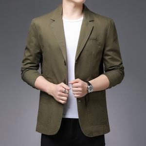 Costume 3 pièces pour homme, blazer à un bouton, printemps et automne, mode nouvelle, décontracté, pour affaires - Product Image 4