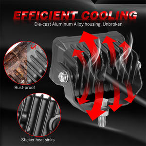 Lumière <span class=keywords><strong>de</strong></span> travail LED à angle lumineux super large <span class=keywords><strong>de</strong></span> 3 pouces 20W, diffuse, pour camions, remorques, tracteurs, voiturettes <span class=keywords><strong>de</strong></span> <span class=keywords><strong>golf</strong></span>, véhicules, lumière <span class=keywords><strong>de</strong></span> scène - Product Image 5