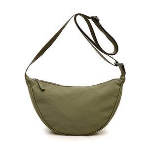 Bolso Bandolera de Nylon Suave con Cremallera para Mujer Bestella, Estilo Dumpling, para Primavera y Otoño, Versátil y a la Moda - Product Image 1