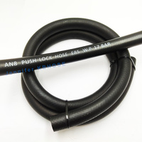 Tuyau flexible en caoutchouc NBR CPE sans douille, anodisation en aluminium noir 6061
