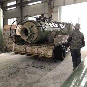 Torre di spruzzo di purificazione dello scrubber a umido per il trattamento dei gas di scarico industriale industriale portatile