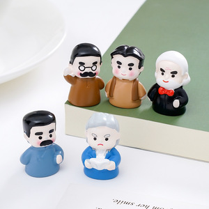 Muñecas de Celebridades Adorables KI yuewu, Accesorios Decorativos DIY para Casa de Niños, Adornos Pequeños para Coche y Escritorio - Product Image 2