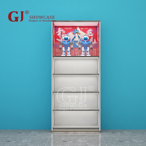 Tùy chỉnh kính con số hiển thị trường hợp cửa hàng bách hóa Đồ chơi kệ bán lẻ <span class=keywords><strong>Anime</strong></span> hành động Hình Búp Bê Đồ chơi kệ trưng bày đồ nội thất - Product Image 2