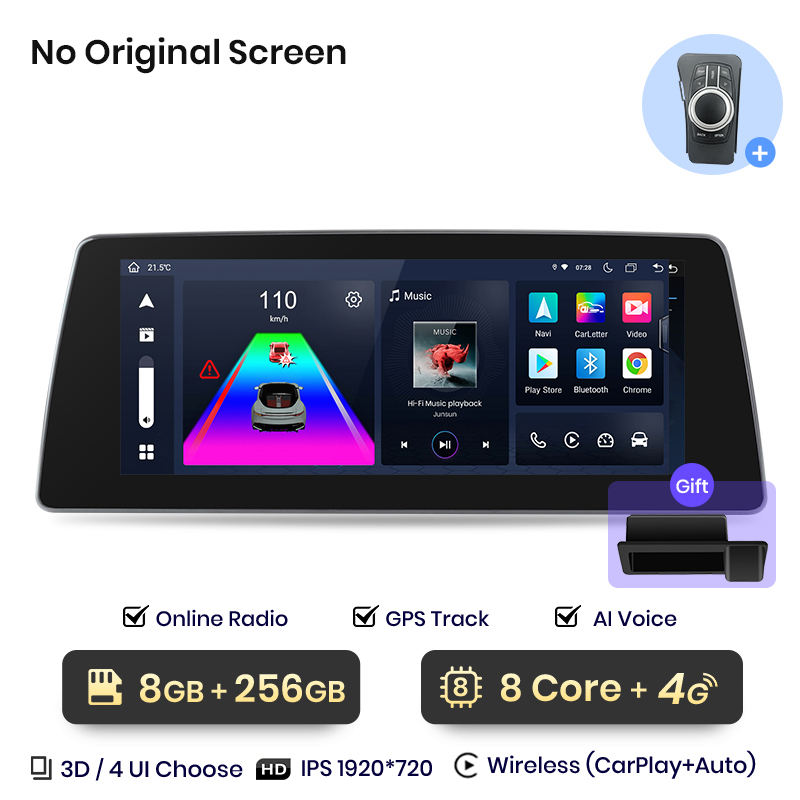 Sin sistema 8 núcleos 8 GB + 256 GB