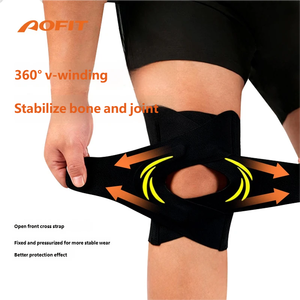 Genouillère de sport en néoprène pour la course à pied, soulagement des douleurs articulaires, stabilisateur rotulien, soutien du genou, protection intégrale épaisse et respirante - Product Image 4