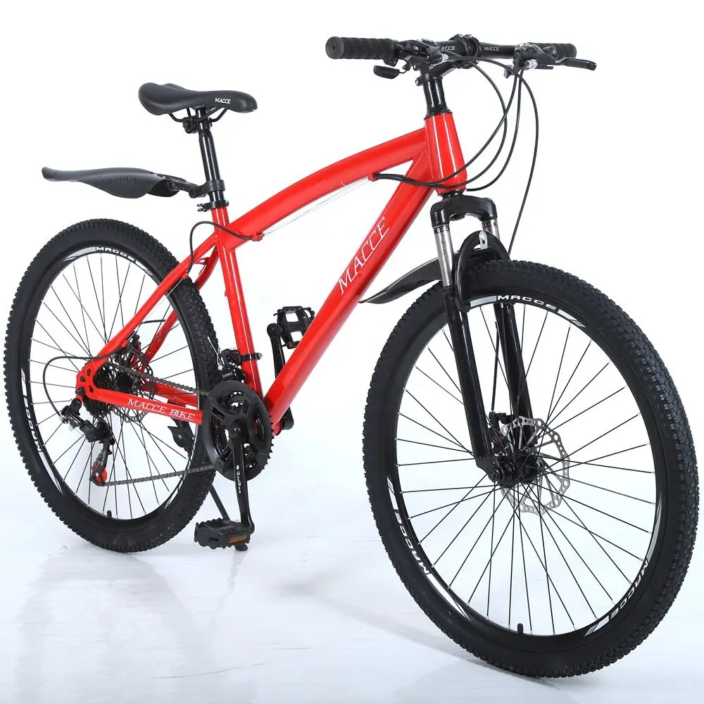 Macce 2023 Hot Sale Model 21 Speed 26 Inch Fietsen Fietsen Fietsen Bicicicleta Sepeda Gunung Mtb Mountainbike Mountainbike