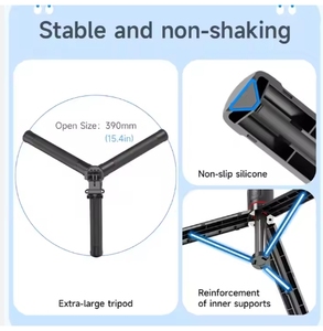 Nuevo trípode estable F15 1,7 m Selfie Stick 360 grados ajustable para disparo Horizontal <span class=keywords><strong>Vertical</strong></span> plegable para uso de cámara de teléfono - Product Image 4