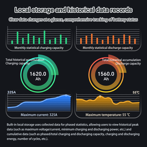 Testeur de batterie solaire numérique BW-MR23 WIFI 4G BT avec indicateur de capacité de la batterie, testeur de charge de la batterie, moniteur, indicateur, <span class=keywords><strong>module</strong></span> d'échantillonnage - Product Image 4