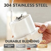 10 Bladen Elektrische Juicer Draagbare Blender 350ML Fruitmixers USB Oplaadbare Smoothie Juicer Cup Squeezer Mini Sap Maker