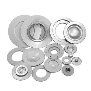 Vente en gros d'usine de caches de filtre à air en acier galvanisé, feuilles supérieure et inférieure anti-traces de doigts avec embouts d'éléments - Product Image 1