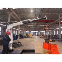 Moteur de grue marine électro-hydraulique |   Sûr et efficace |   Lifting de ponts pour plateformes offshore de construction |   1-200t 40m Capacité de levage