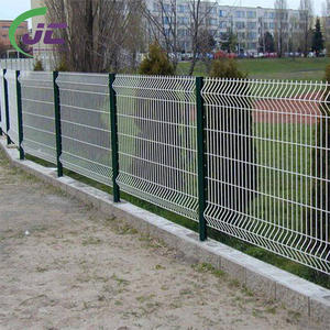 Fabrika satış yeşil/siyah Pvc kaplı 3d bükme kavisli kaynaklı tel örgü bahçe çit paneli açık 3d dekoratif çit - Product Image 4