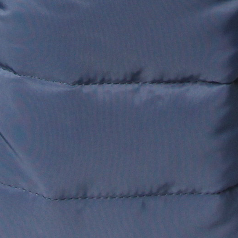 deep blue mini puffer backpack for women