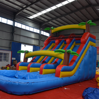 Maison de rebond de toboggan gonflable pour adultes et enfants