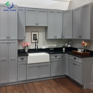 Việt Nam tủ nhà máy chất lượng tốt nhất tủ gỗ đã sẵn sàng để lắp ráp PVC tủ bếp Bộ từ Thái Lan nhà máy - Product Image 6