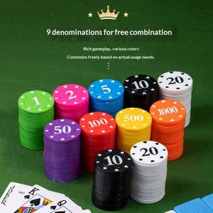 Fichas de Póker de Material PS al por Mayor, con Logotipo y Diseño Personalizables para Jugar al Texas Hold'em en Casino - Product Image 4