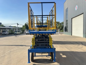 Elevador de Tijera Eléctrico Hidráulico de Alta Calidad y Durabilidad, Altura de Elevación de 6-8 m, para Logística, Almacenamiento y Operaciones de Acero - Product Image 5