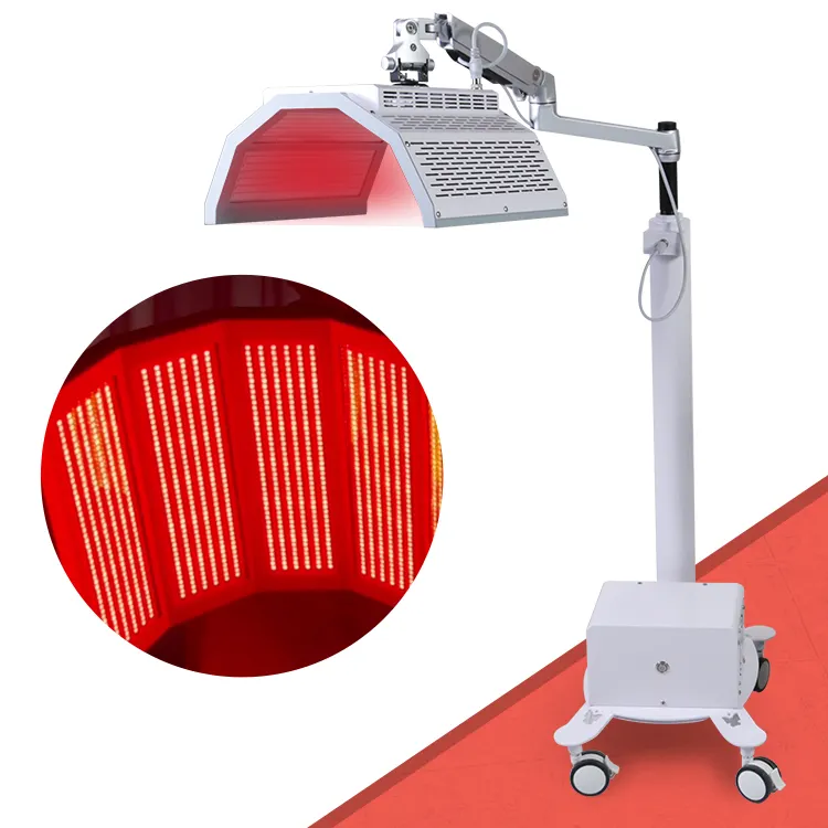 Vertical korean led light therapy professional phototherapy skin care led pdt far infrared therapy hair growth beauty equipment