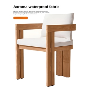 Ensemble <span class=keywords><strong>de</strong></span> table et <span class=keywords><strong>de</strong></span> chaises <span class=keywords><strong>de</strong></span> style chinois moderne <span class=keywords><strong>en</strong></span> teck massif pour <span class=keywords><strong>jardin</strong></span>, terrasse, cour - Product Image 4