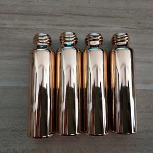 Electroplated UV Glass Tube 10ml Cylinder Spray Bottle For <b>Perfume</b> And Toner Moisturizing Dispenser - Product Image 4