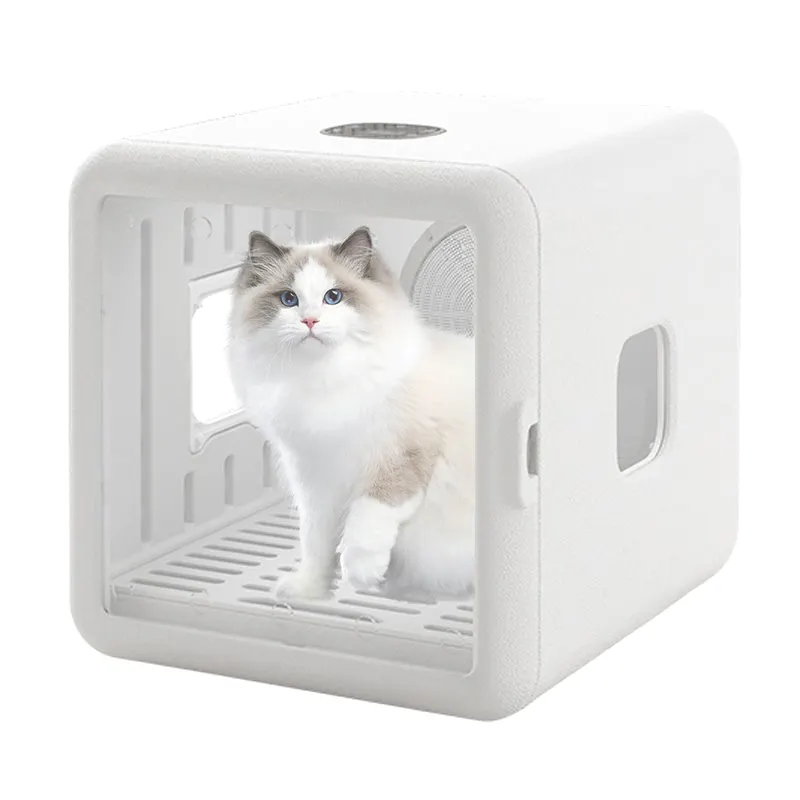 En çok satan 65l Pet saç üfleme kurutma makinesi ev 50db sessiz otomatik akıllı köpek kedi Pet odası kurutma kutusu Fcc Cat