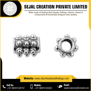 Entretoises de perles en argent de haute qualité Résultats et composants de bijoux - Product Image 5