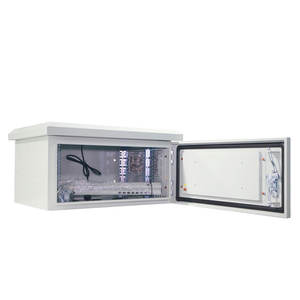 Gabinete de Red para Montaje en Pared Exterior de 19 Pulgadas y 12U, Rack de Servidor de Acero con Protección IP65, Directo de Fábrica, en Stock para Centro de Datos Doméstico - Product Image 1